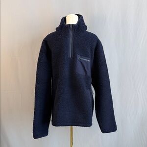 Lucky Brand Navy Fleece Hoodie